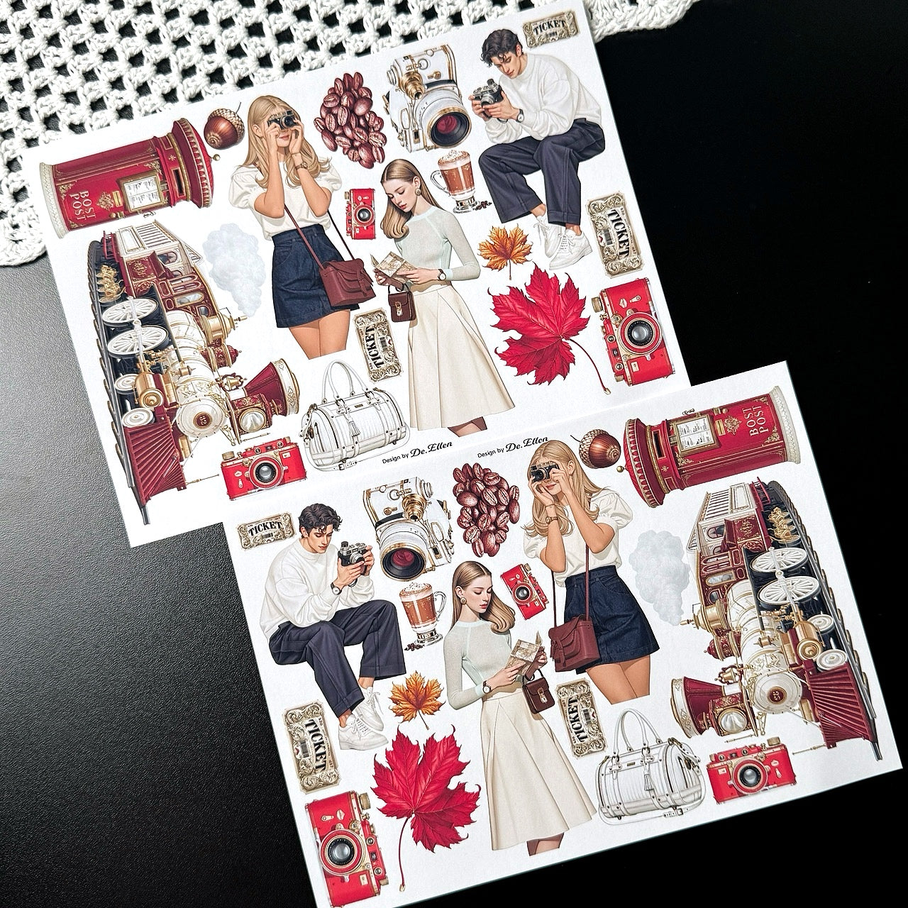 Maple Trip 1 Set pack - Paper