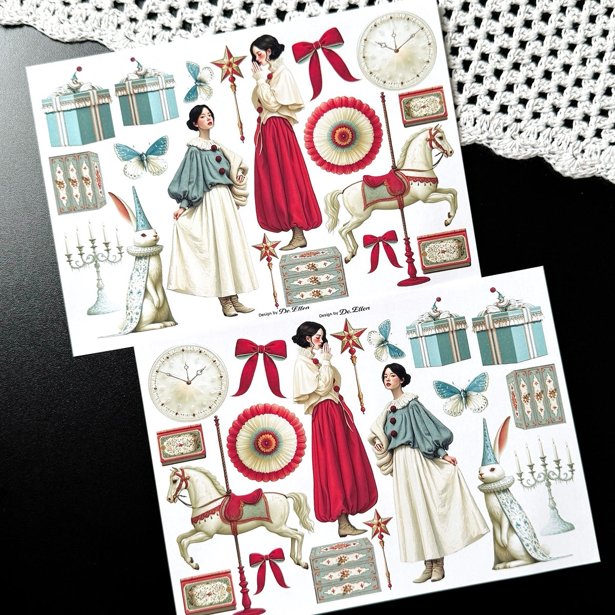 Pierrot’s Winter Tale 1 Set pack - Paper