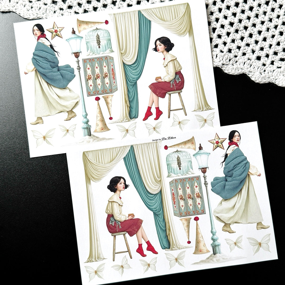 Pierrot’s Winter Tale 1 Set pack - Paper