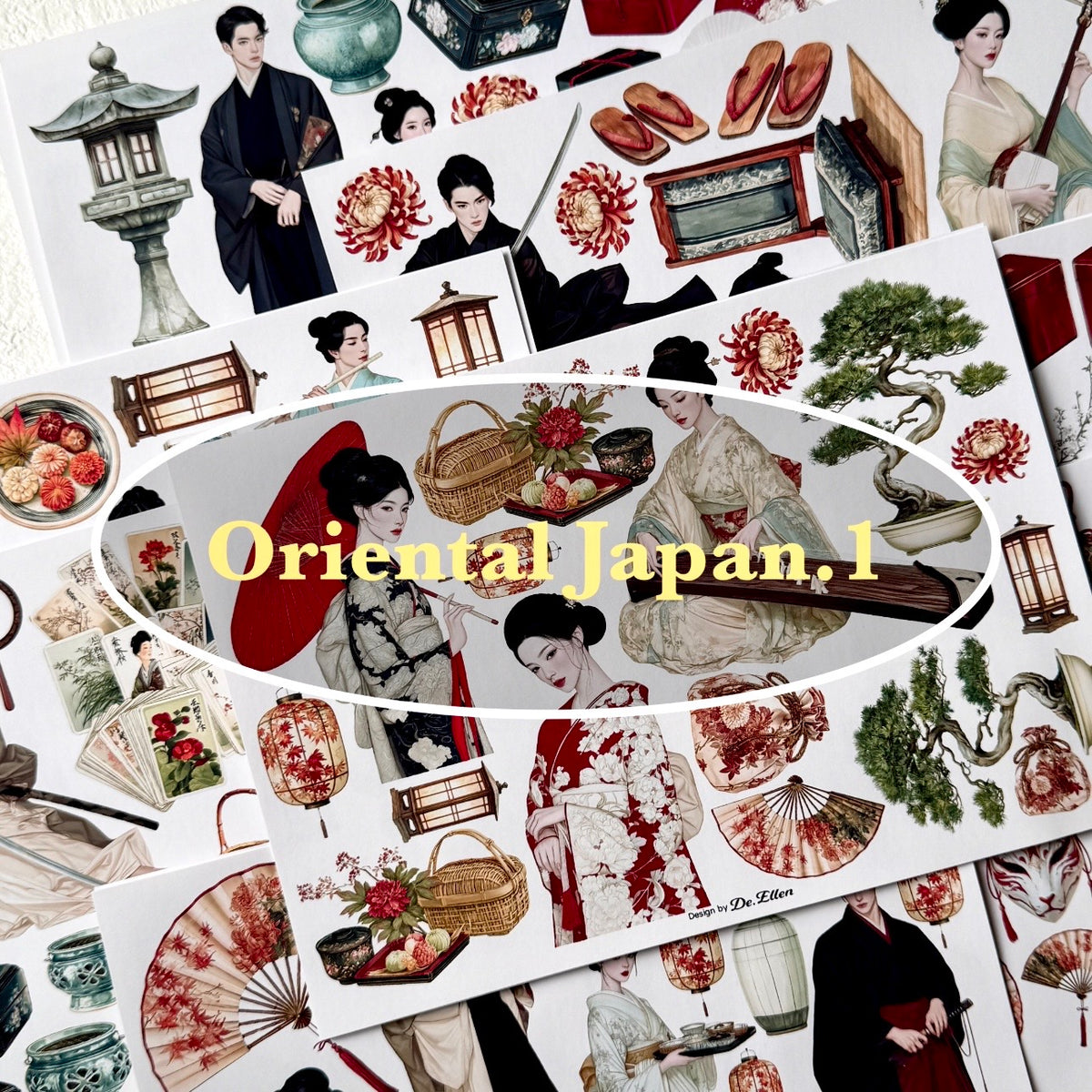 Oriental Japan 1 Set pack - Paper