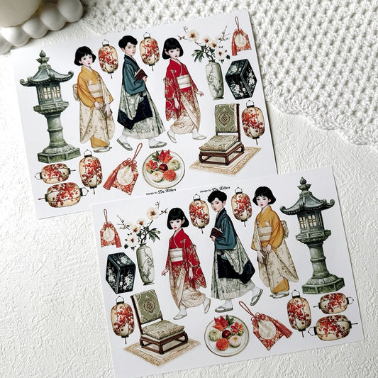 Oriental Japan 2 Set pack - Paper