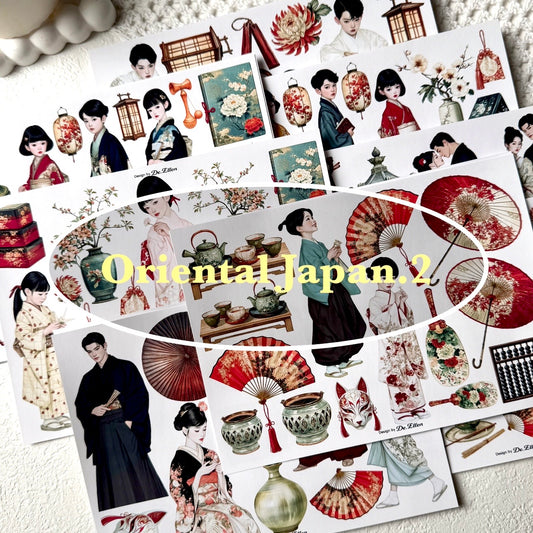 Oriental Japan 2 Set pack - Paper