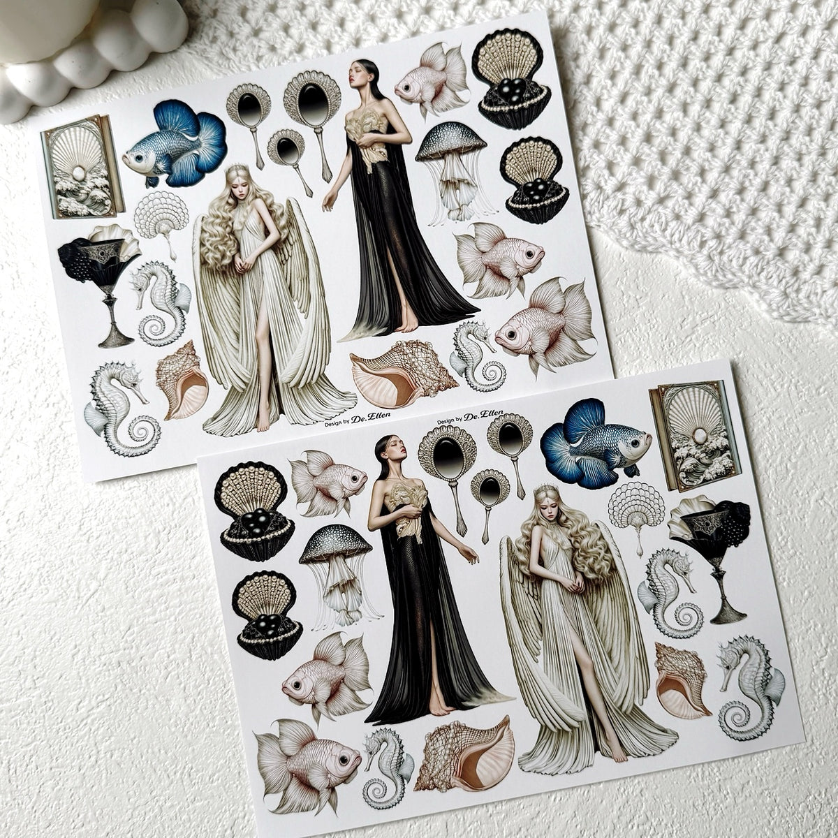 Ocean Goddess 1 Set pack - Paper