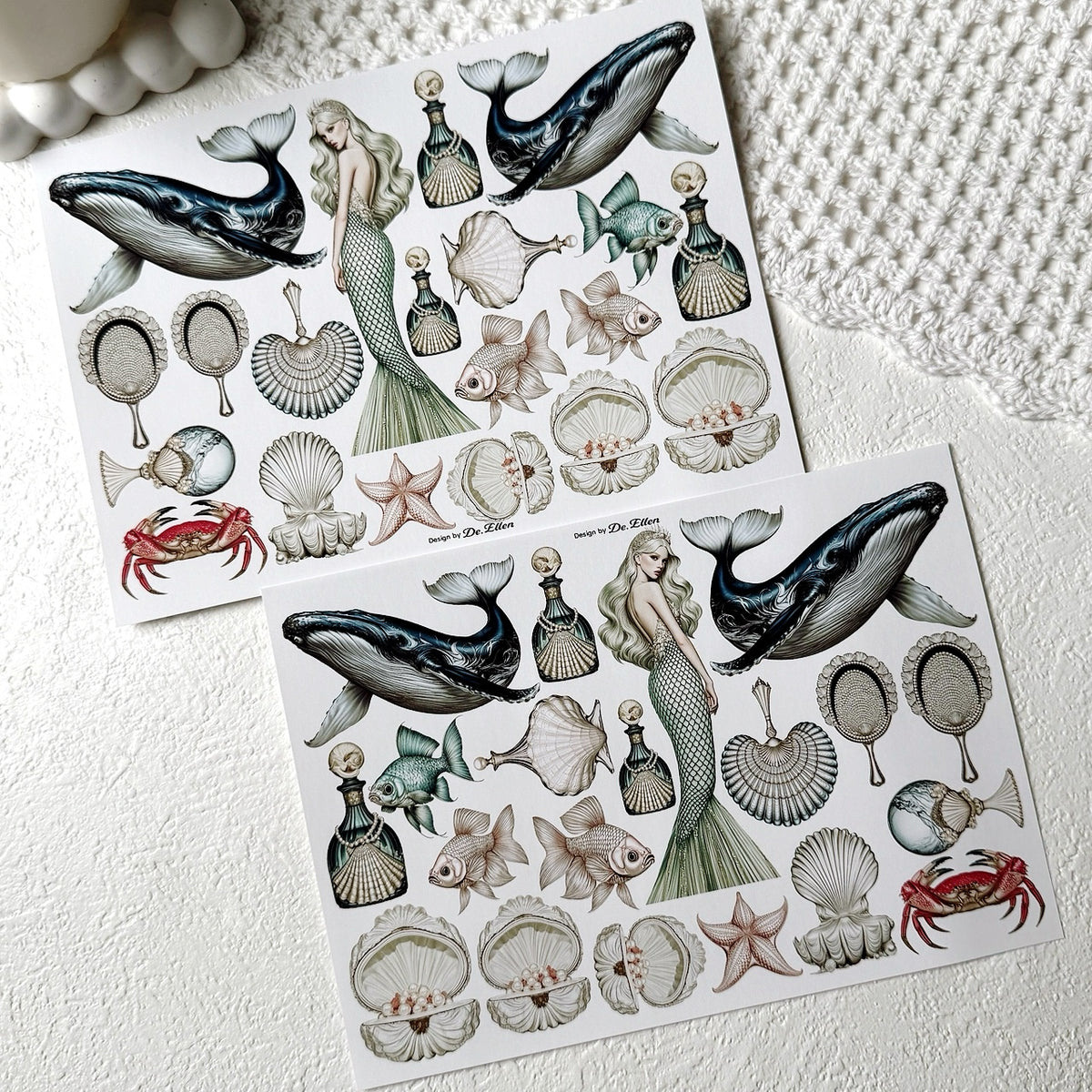 Ocean Goddess 1 Set pack - Paper
