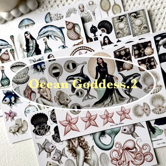 Ocean Goddess 2 Set pack - Paper