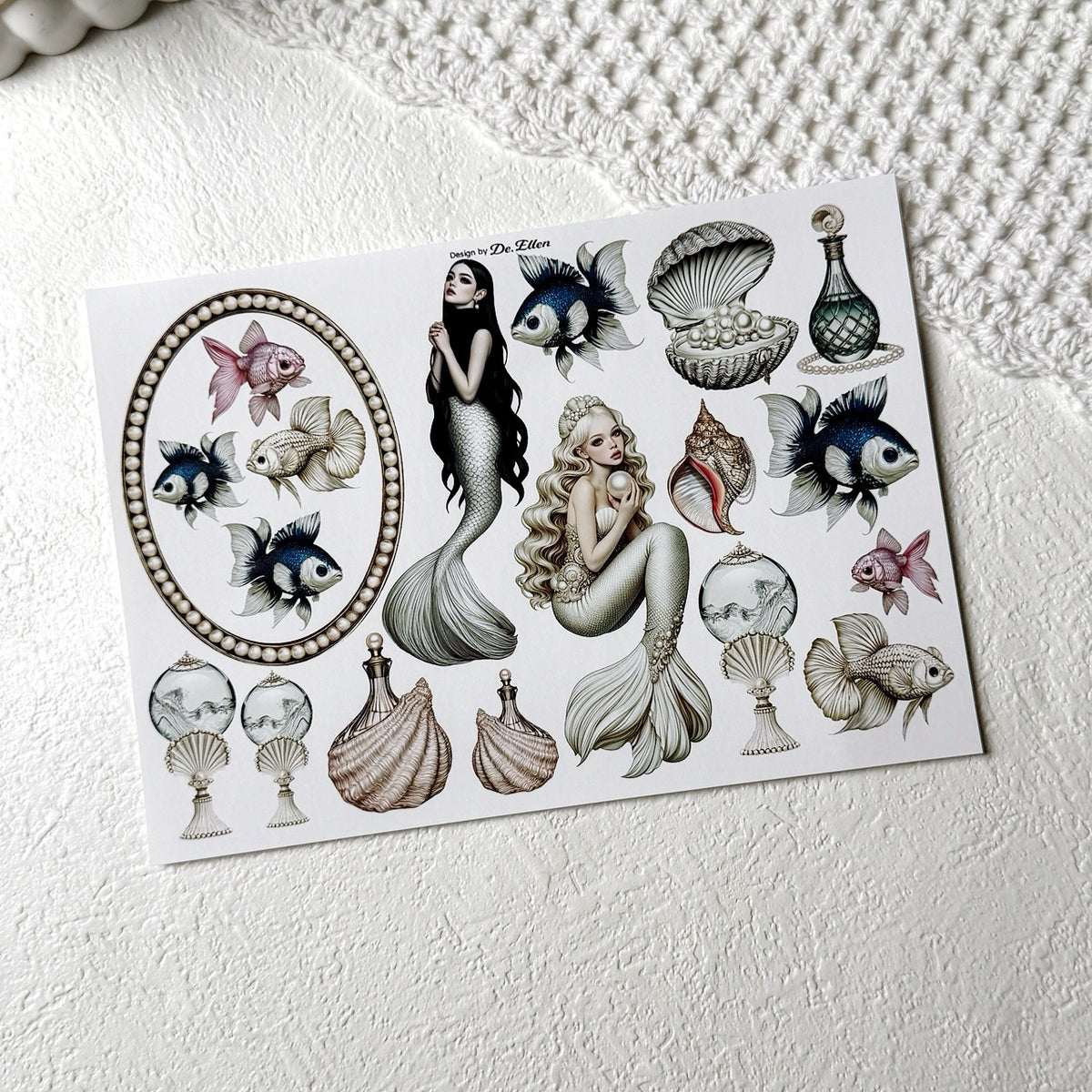 Ocean Goddess 2 Set pack - Paper