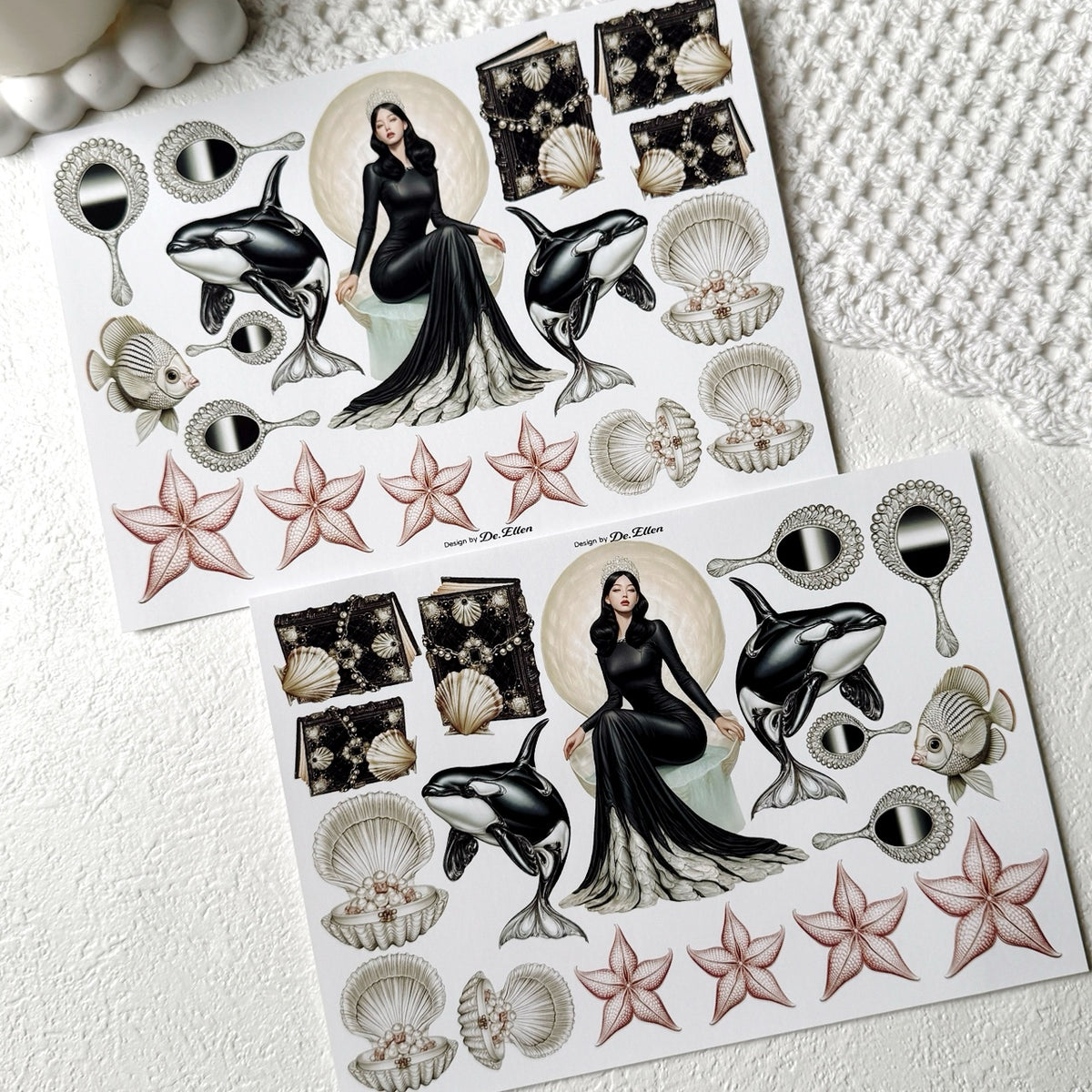 Ocean Goddess 2 Set pack - Paper