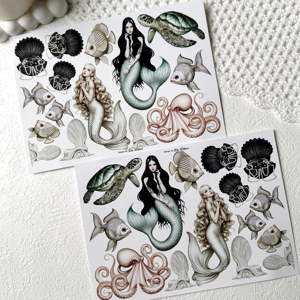 Ocean Goddess 2 Set pack - Paper