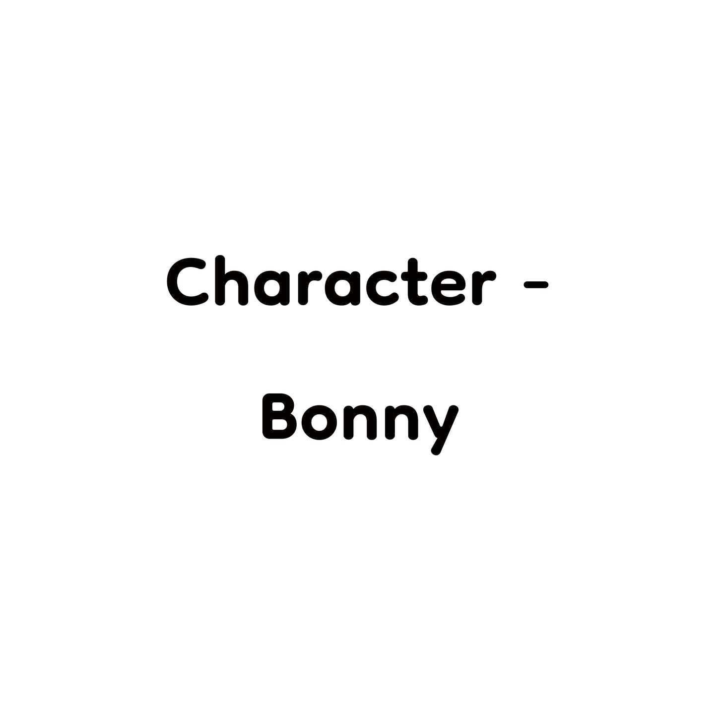 Character - Bonny (인물 - Bonny) Set pack