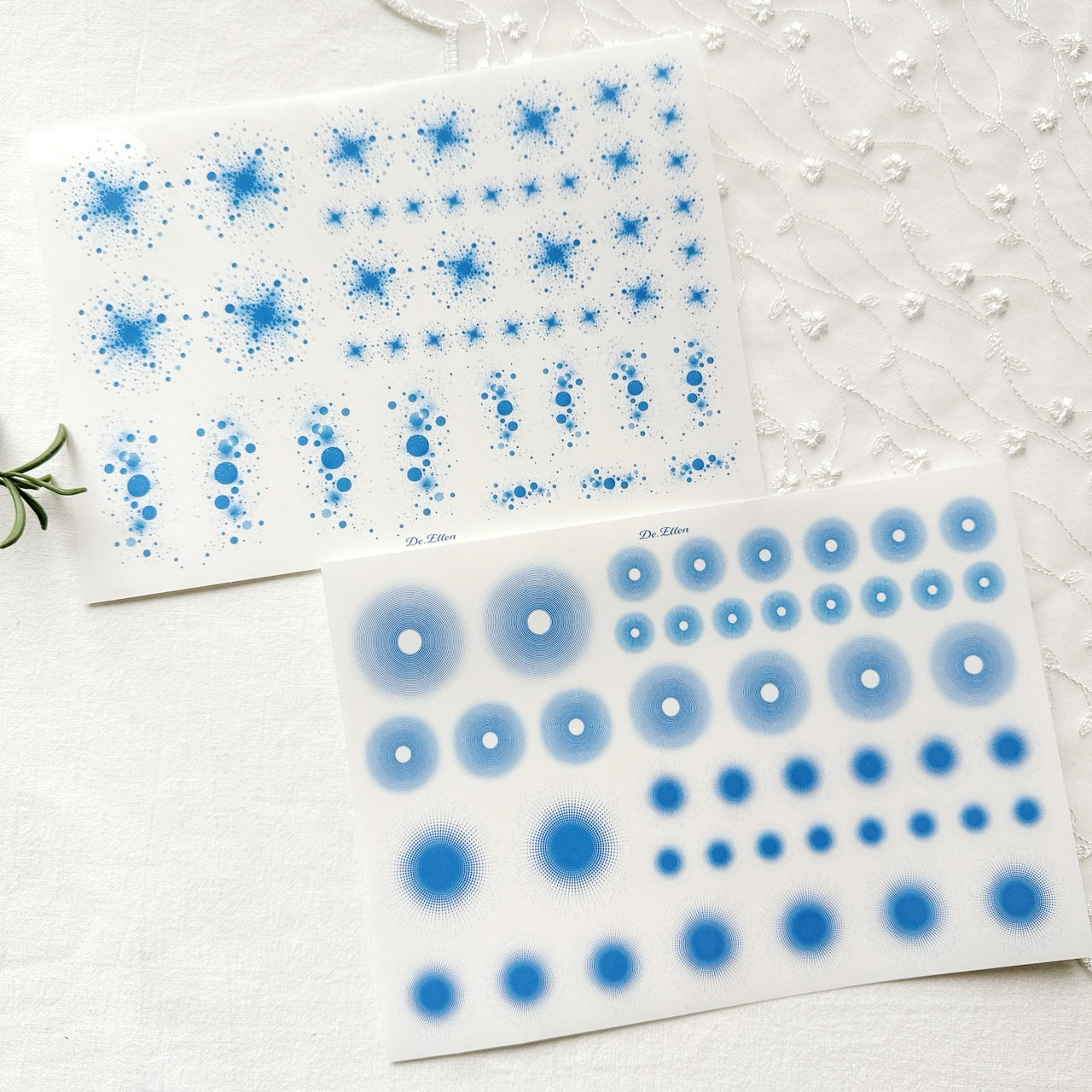 C47 Blue - Translucent Sticker