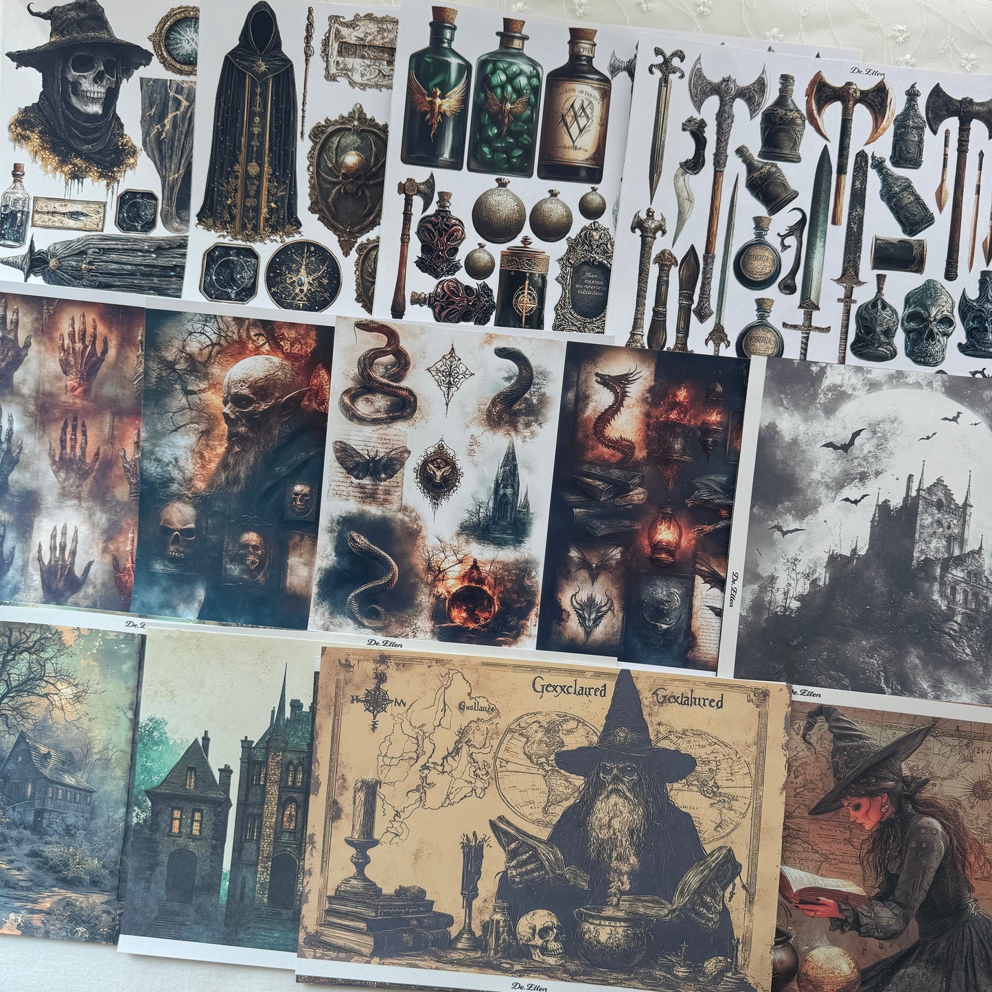 Chilling Wizard (오싹한 마법사) Set pack
