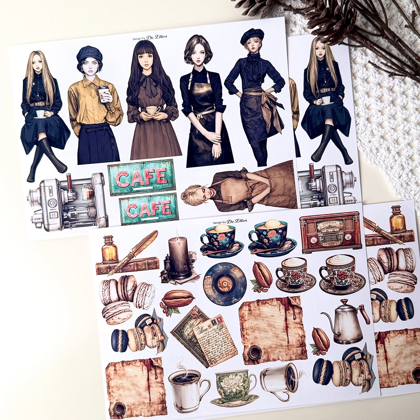 Coffee Ver.2 (커피 Ver.2) Set pack