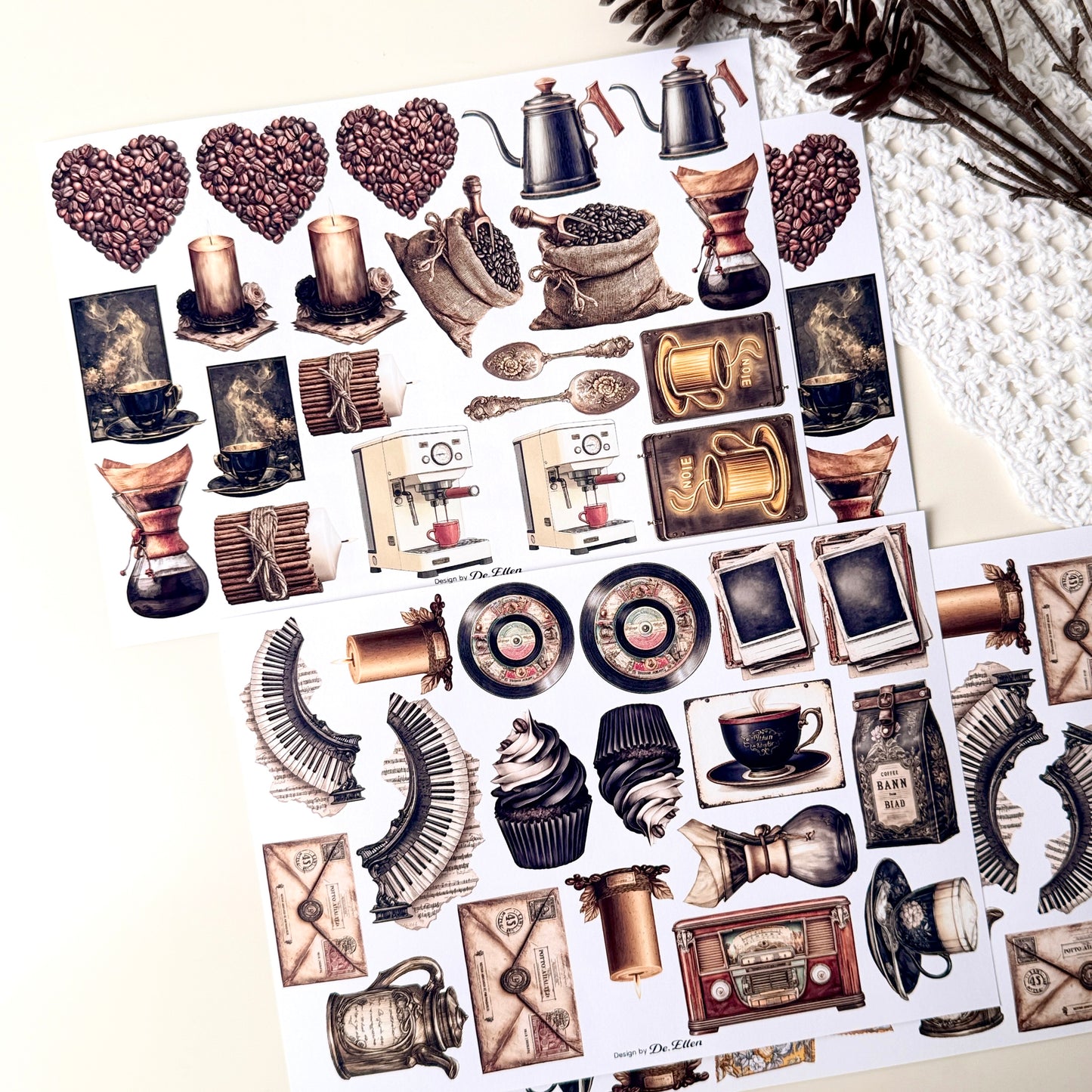 Coffee Ver.2 (커피 Ver.2) Set pack