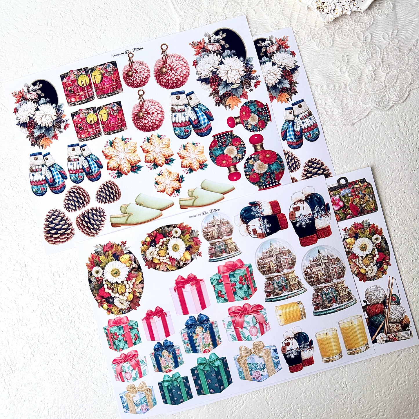 Winter Ver.2 - Props 1 (겨울 Ver.2 - 소품1) Set pack