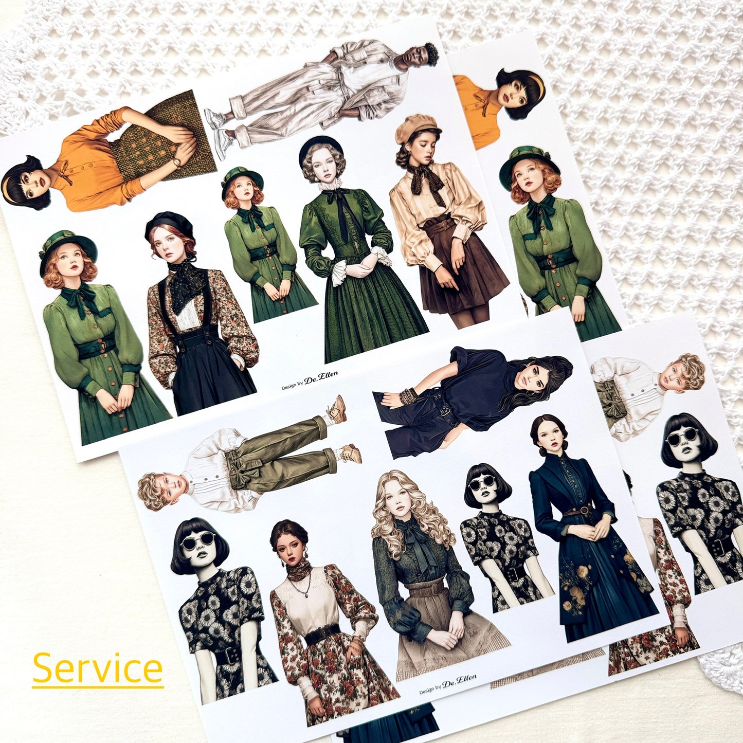 Character - Romantic (인물 - 로맨틱) Set pack