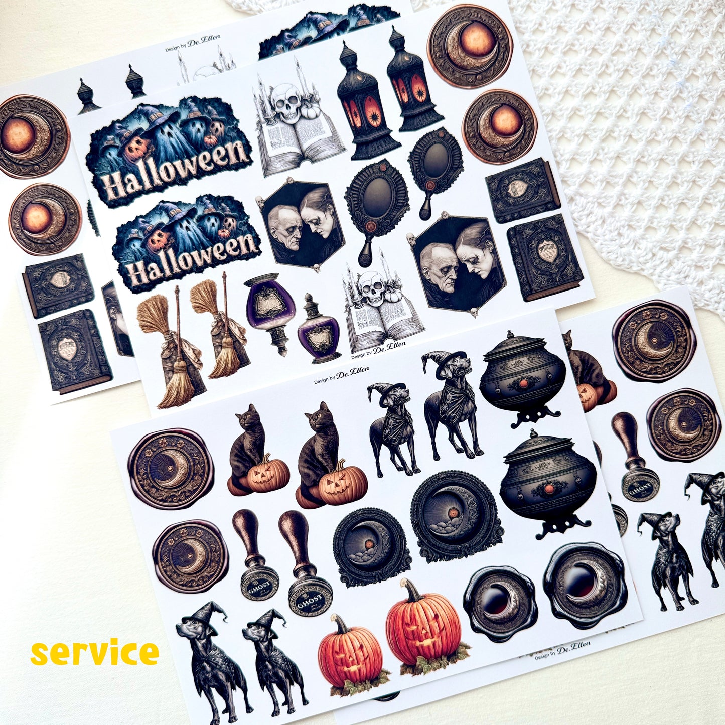 Gothic & Halloween - Props (고딕할로윈 - 소품) Set pack