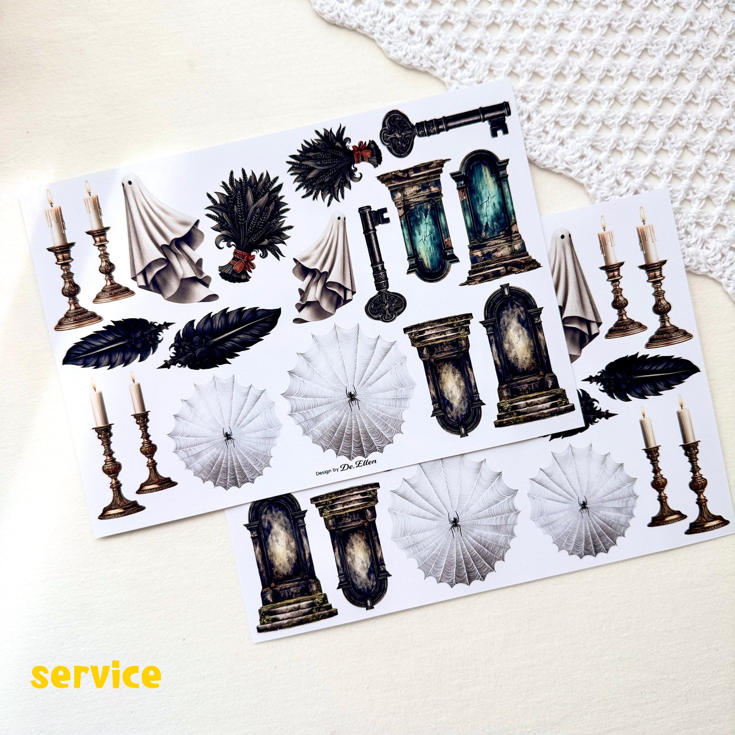Gothic & Halloween - Props (고딕할로윈 - 소품) Set pack