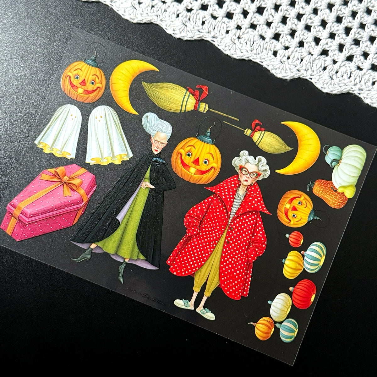 [Glossy PET] Halloween Village 1 Set pack