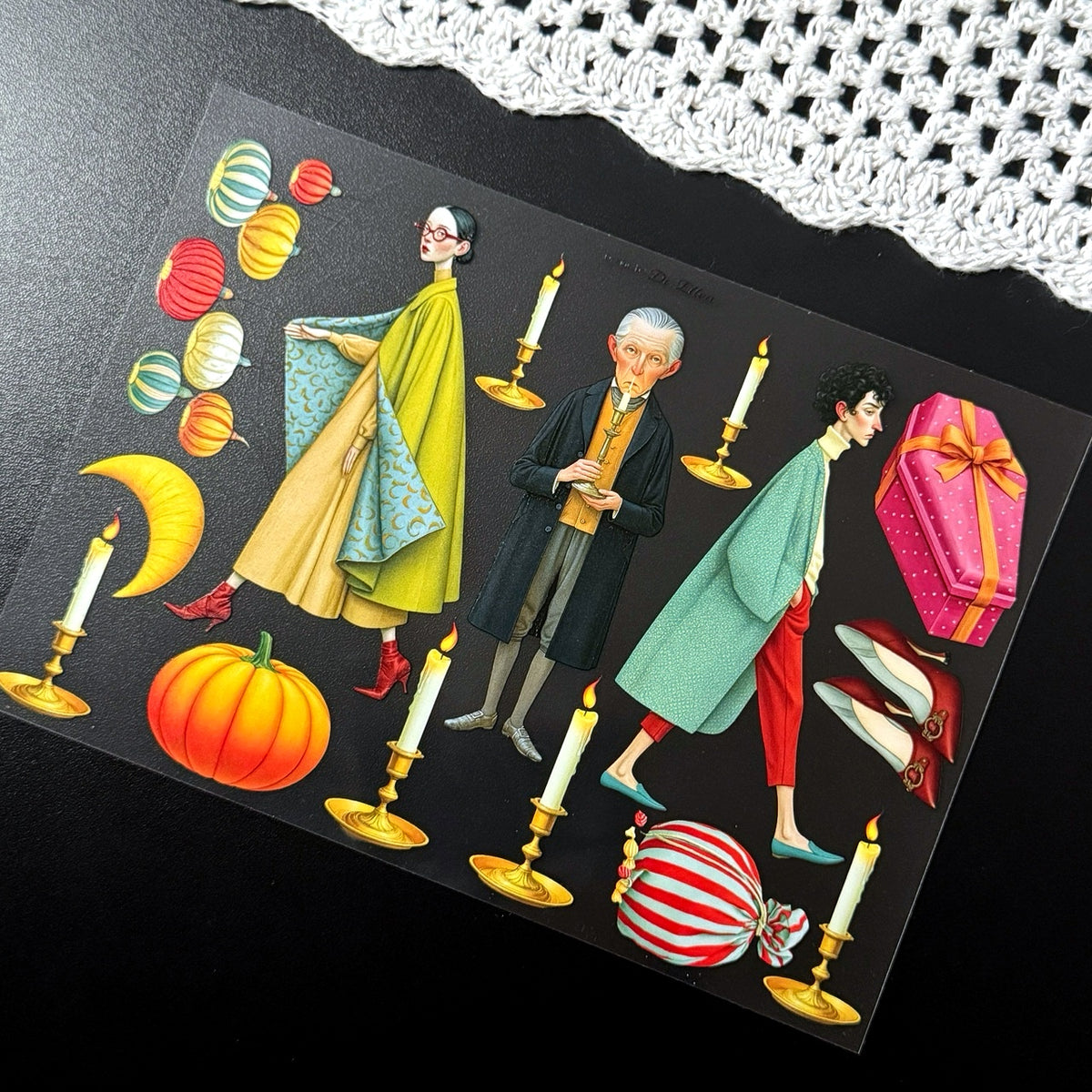 [Glossy PET] Halloween Village 1 Set pack