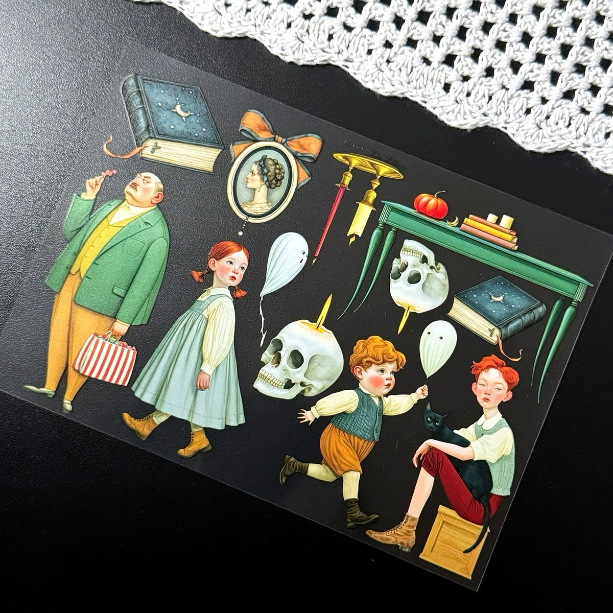 [Glossy PET] Halloween Village 1 Set pack