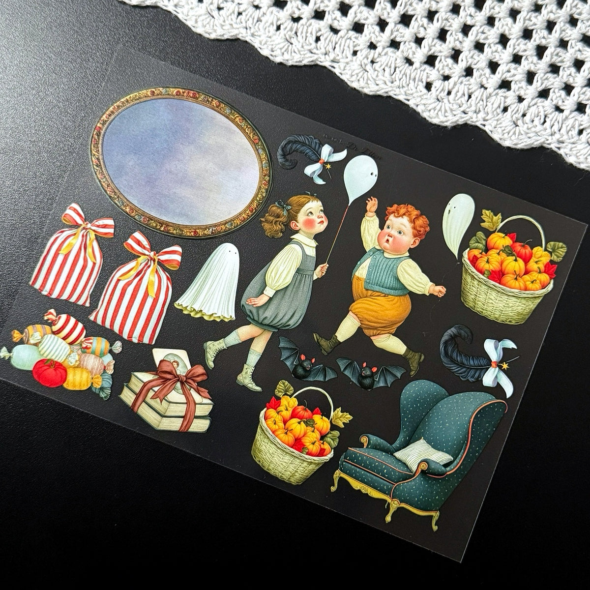 [Glossy PET] Halloween Village 2 Set pack