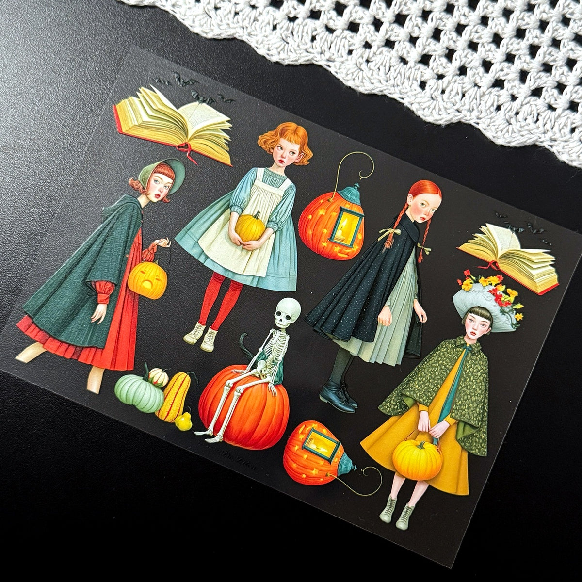 [Glossy PET] Halloween Village 2 Set pack