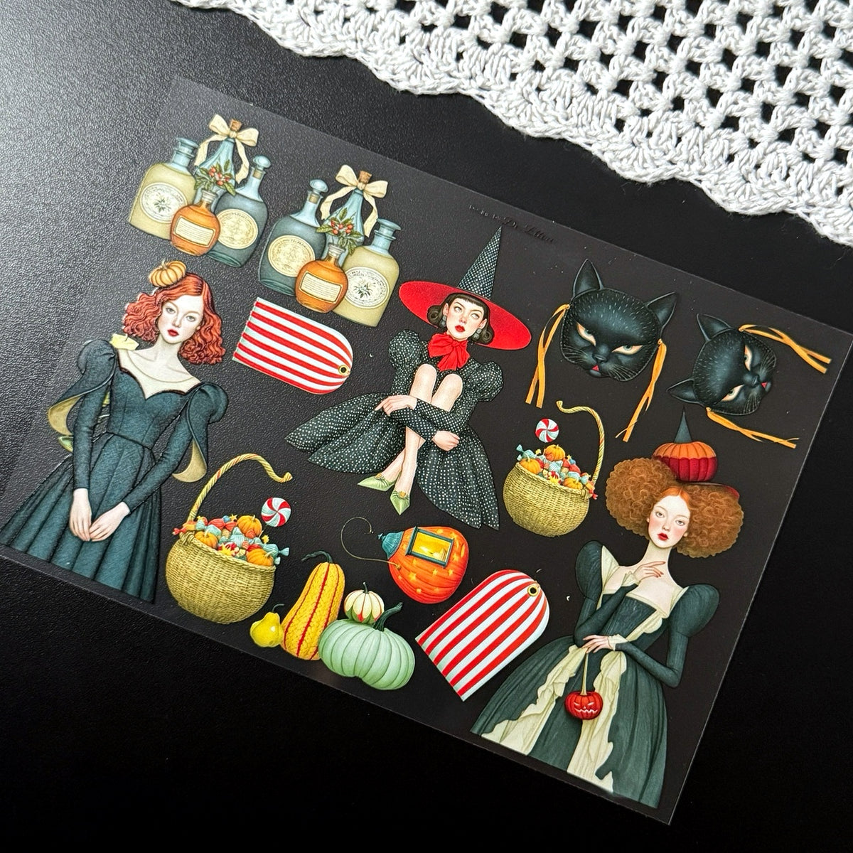 [Glossy PET] Halloween Village 2 Set pack