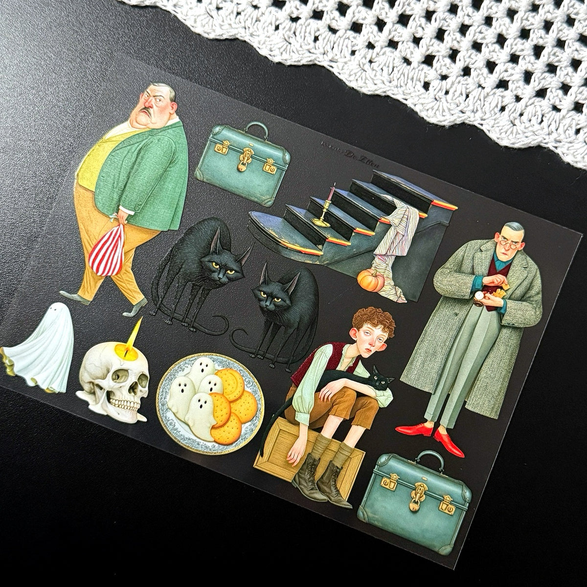 [Glossy PET] Halloween Village 2 Set pack