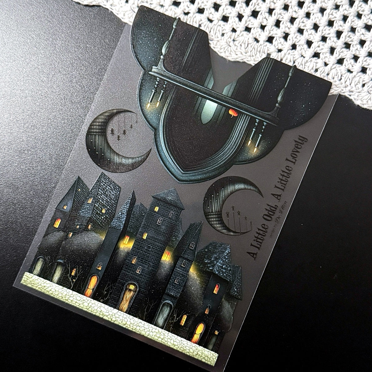 [Glossy PET] Halloween Village Deco