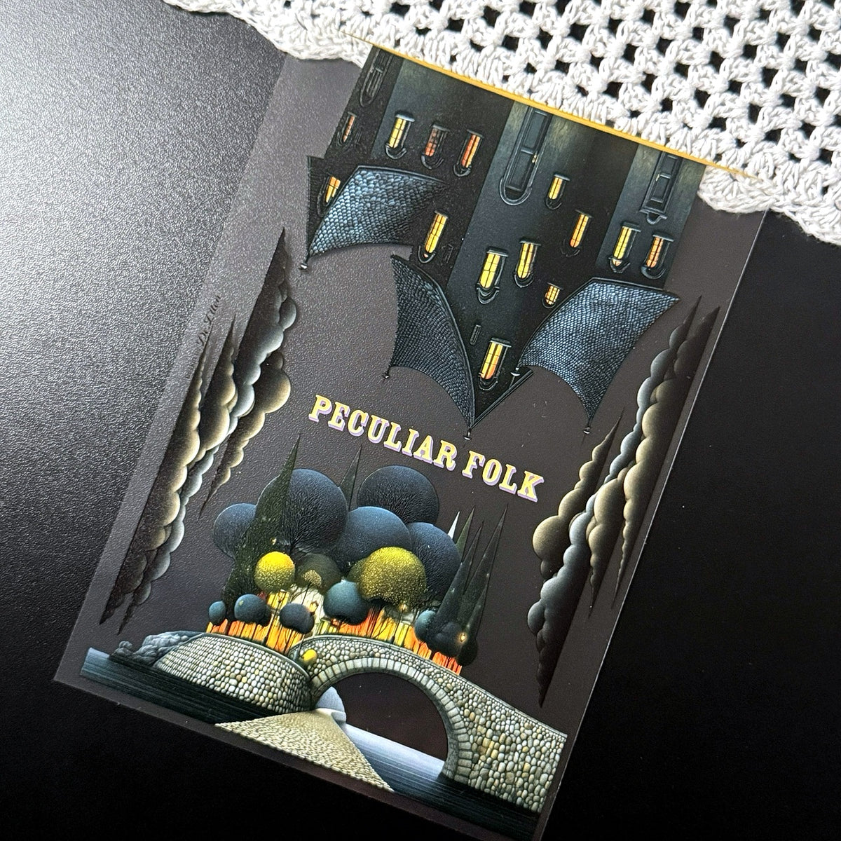 [Glossy PET] Halloween Village Deco