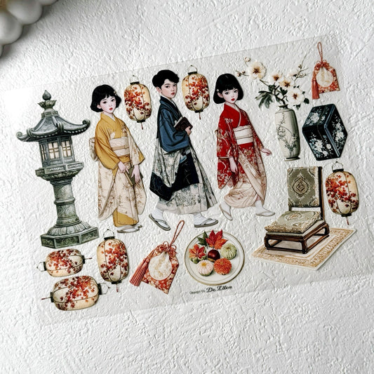 [Glossy PET] Oriental Japan 2 Set pack
