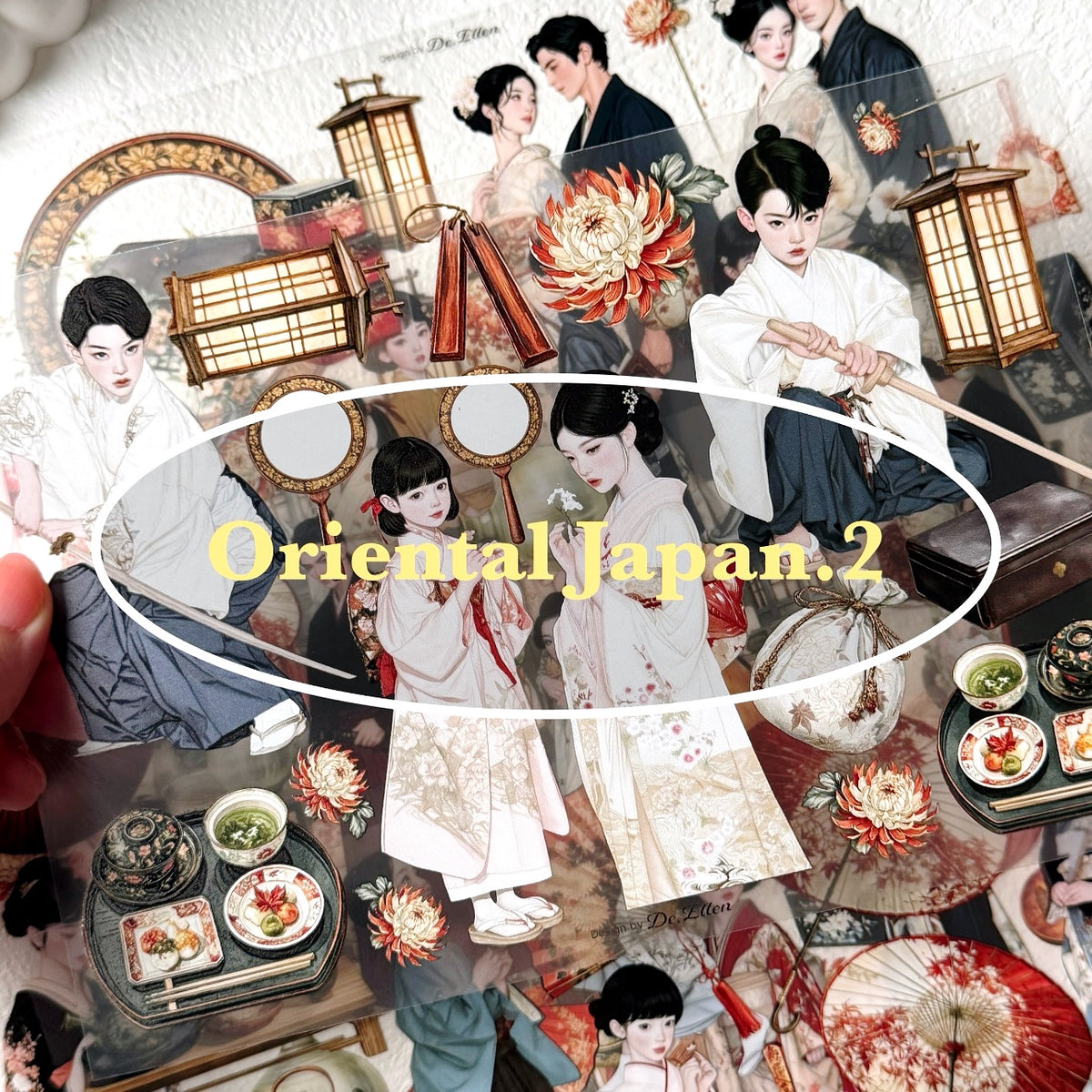 [Glossy PET] Oriental Japan 2 Set pack