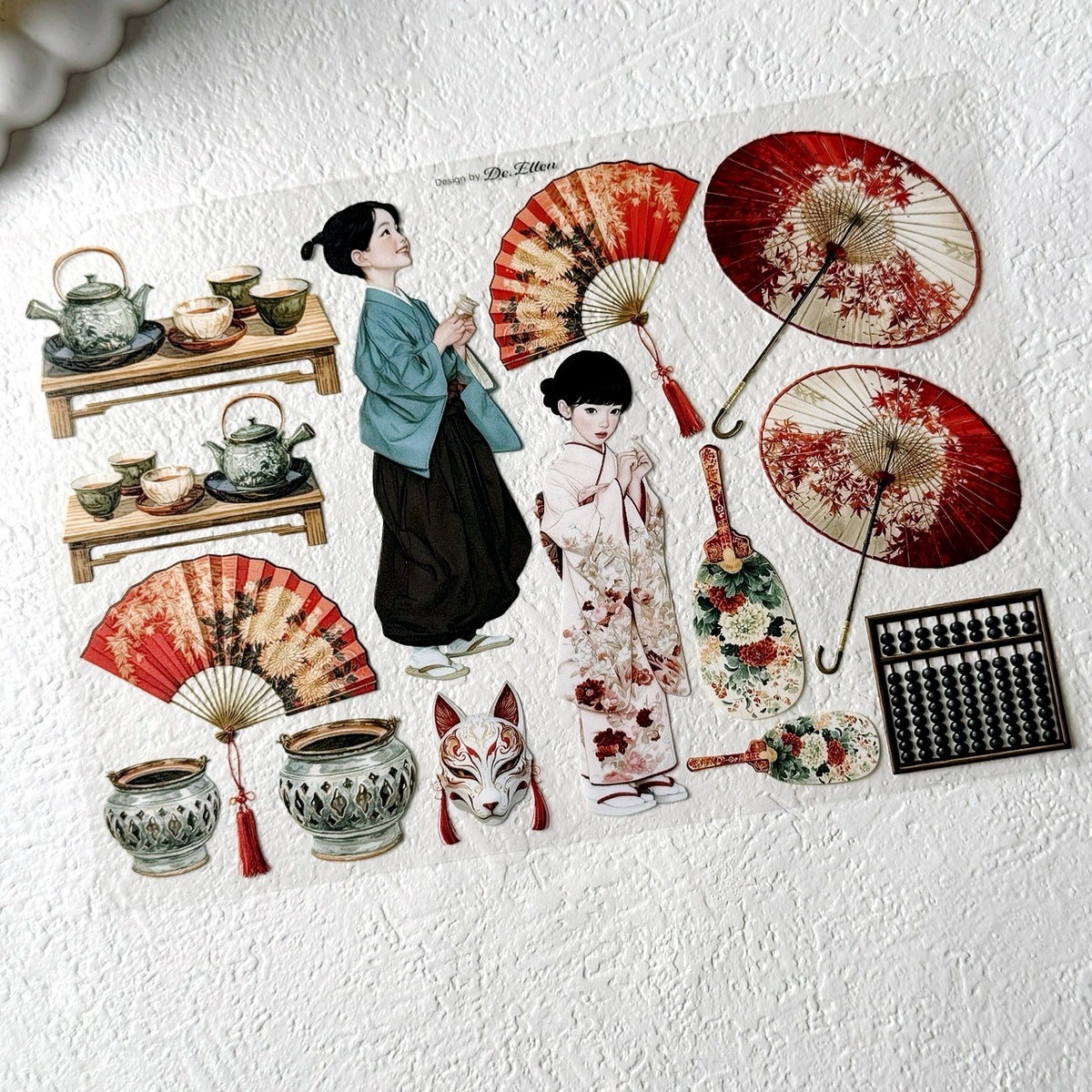 [Glossy PET] Oriental Japan 2 Set pack