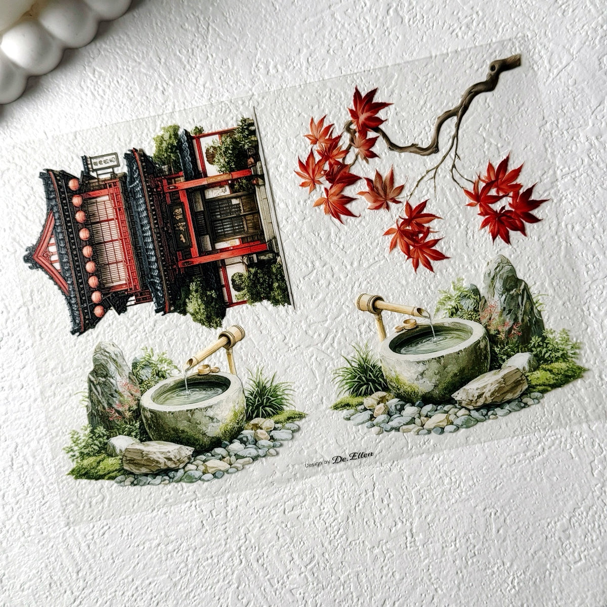 [Glossy PET] Oriental Japan Deco 2 Set pack