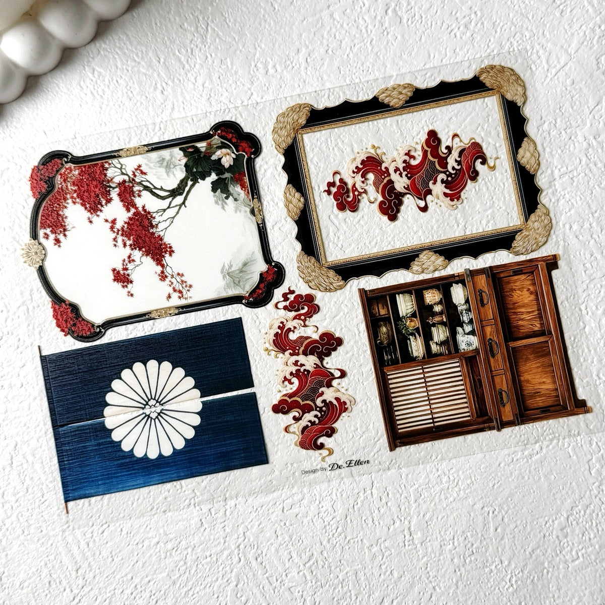 [Glossy PET] Oriental Japan Deco 3 Set pack
