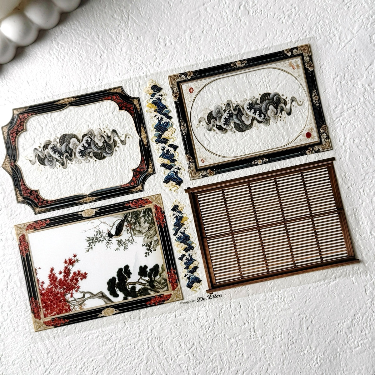[Glossy PET] Oriental Japan Deco 3 Set pack