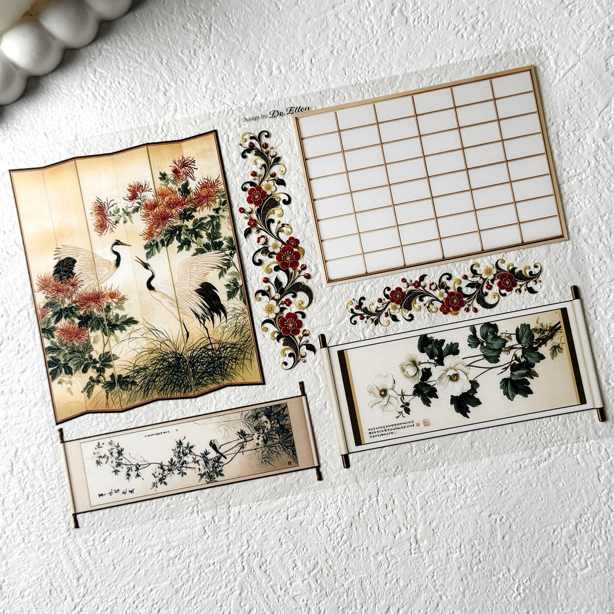 [Glossy PET] Oriental Japan Deco 3 Set pack