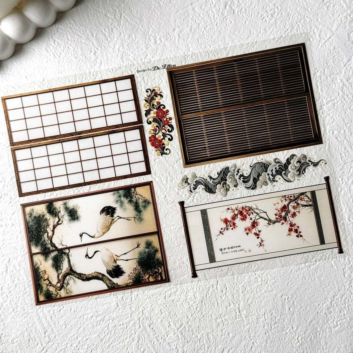 [Glossy PET] Oriental Japan Deco 3 Set pack