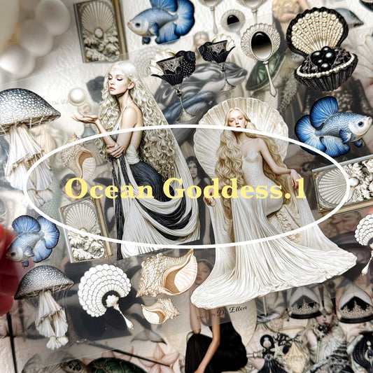 [Glossy PET] Ocean Goddess 1 Set pack