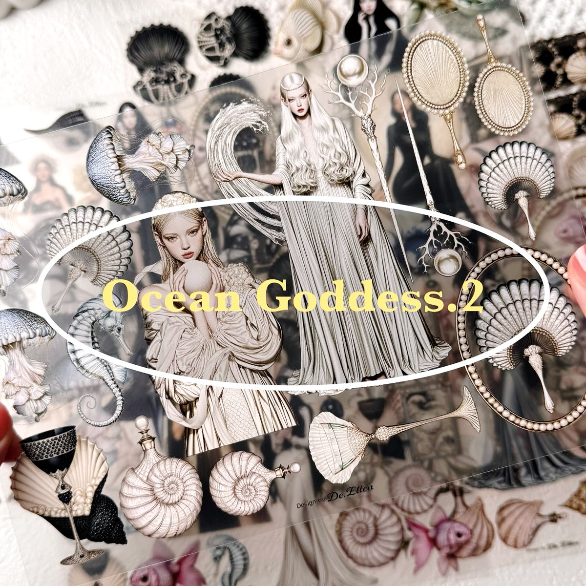 [Glossy PET] Ocean Goddess 2 Set pack