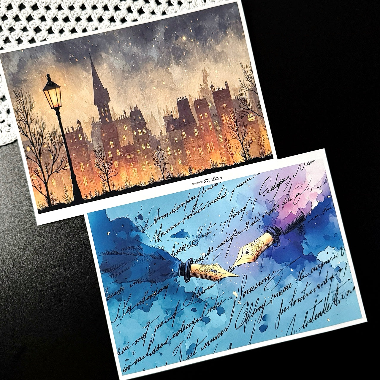 Set of Background Paper Sticker no.42 - ( Z1052 ~ Z1057 ) 각 1매