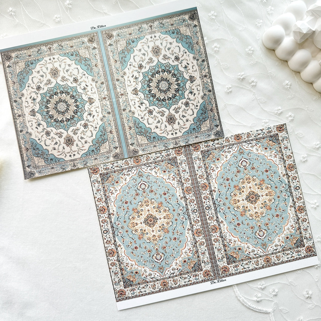 Z132 - Arabian carpet background paper sticker