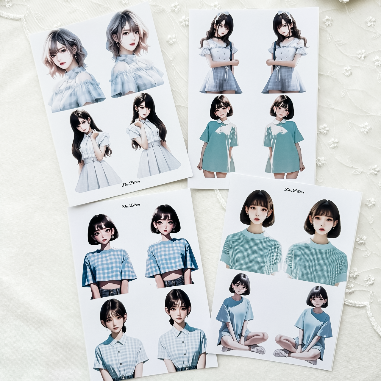 A140 - Blue Girl