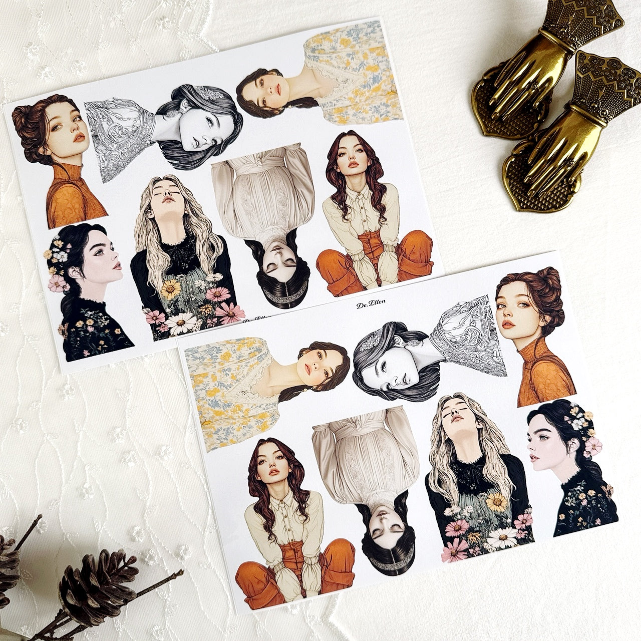 Character - Winter&Spring (인물 - 겨울&봄) set pack
