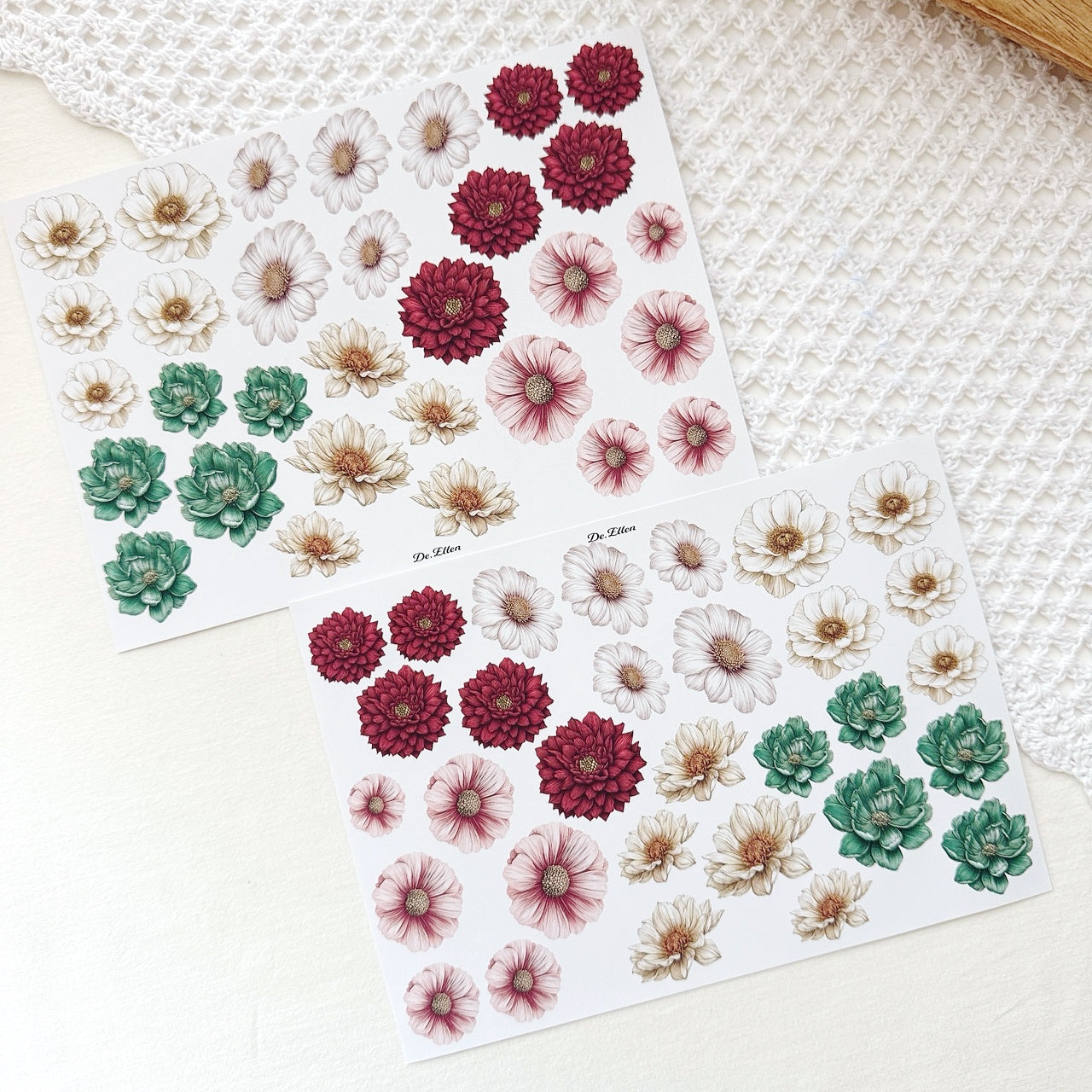 A550+A551+A552+A553+A554 - Spring&Summer Flower Set