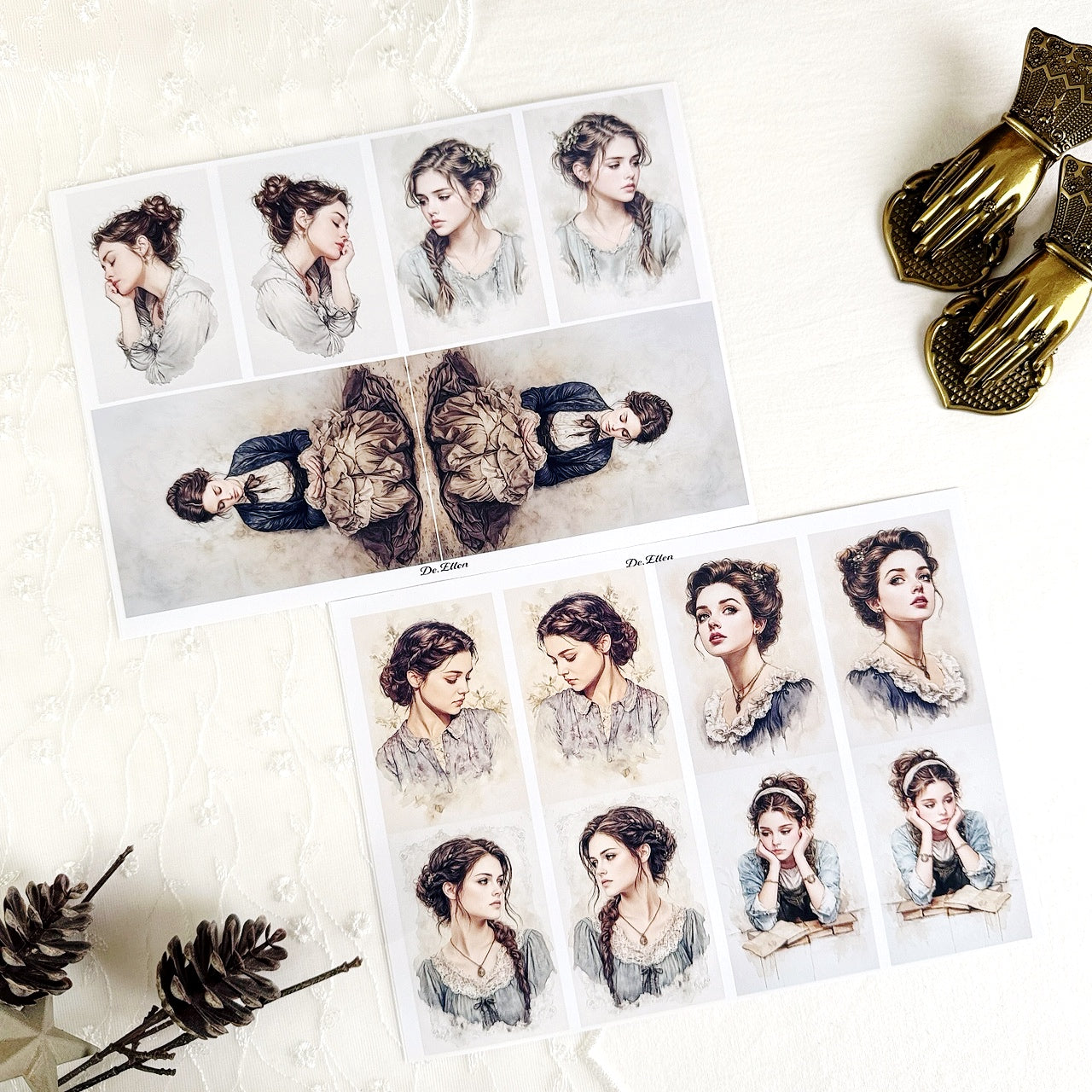 Character - Winter&Spring (인물 - 겨울&봄) set pack