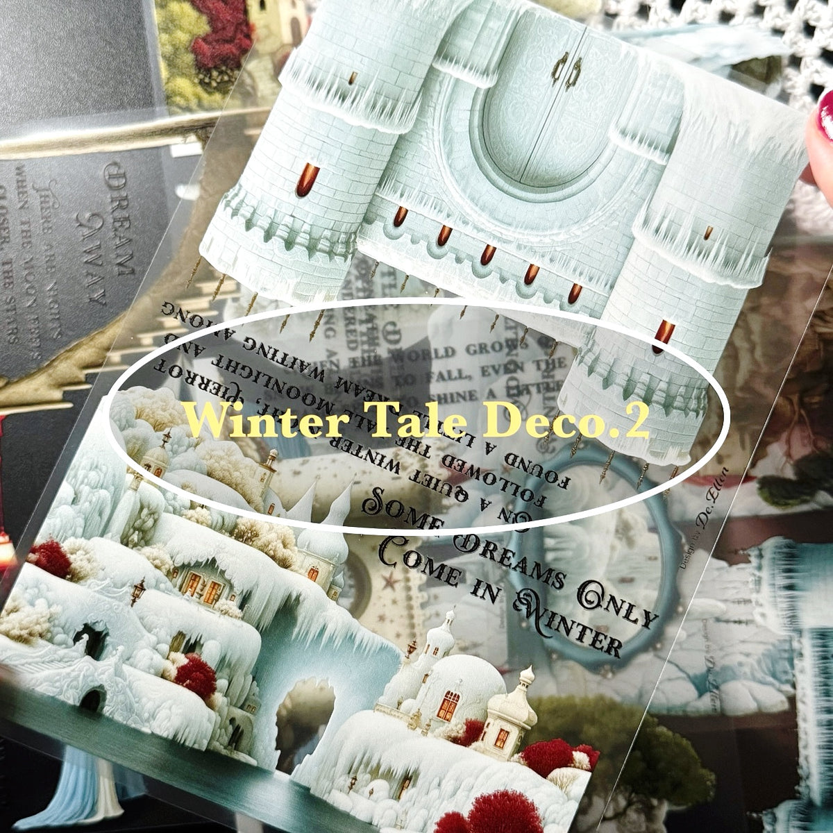 [Glossy PET] Pierrot’s Winter Tale Deco 2