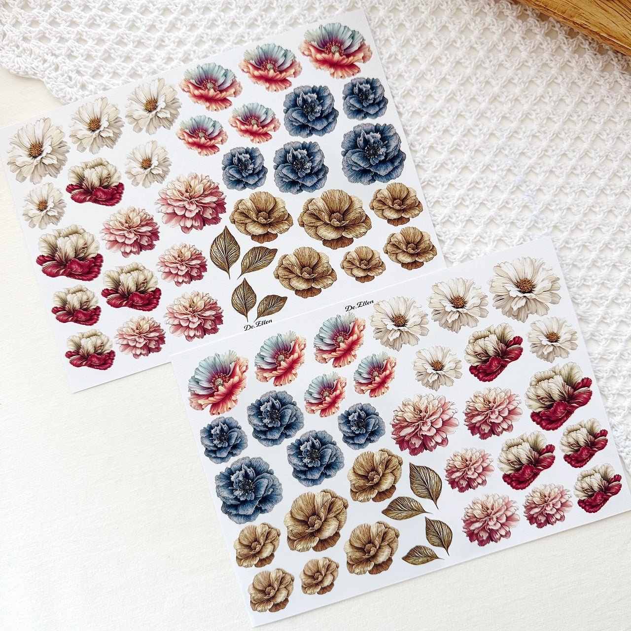 A550+A551+A552+A553+A554 - Spring&Summer Flower Set
