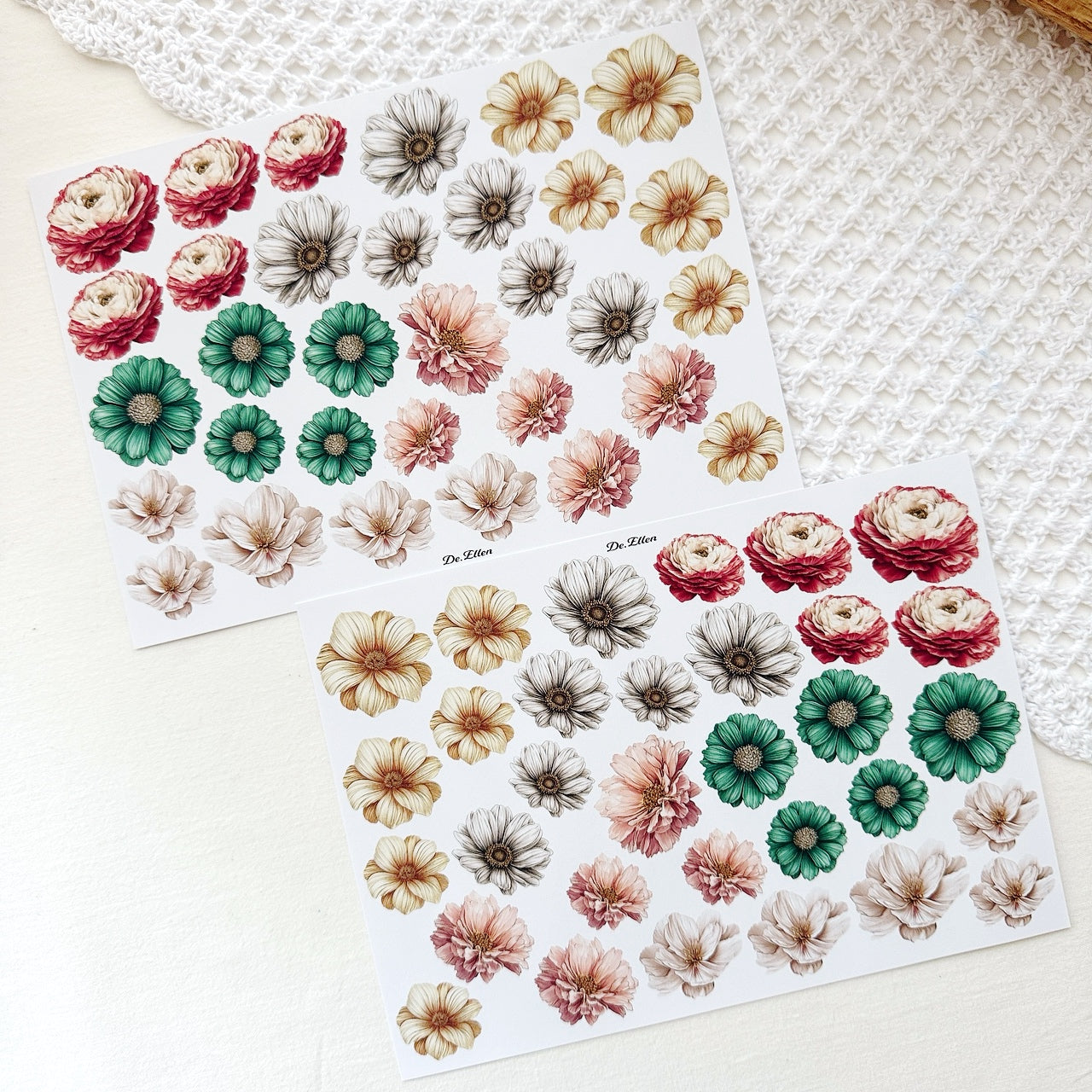 A550+A551+A552+A553+A554 - Spring&Summer Flower Set