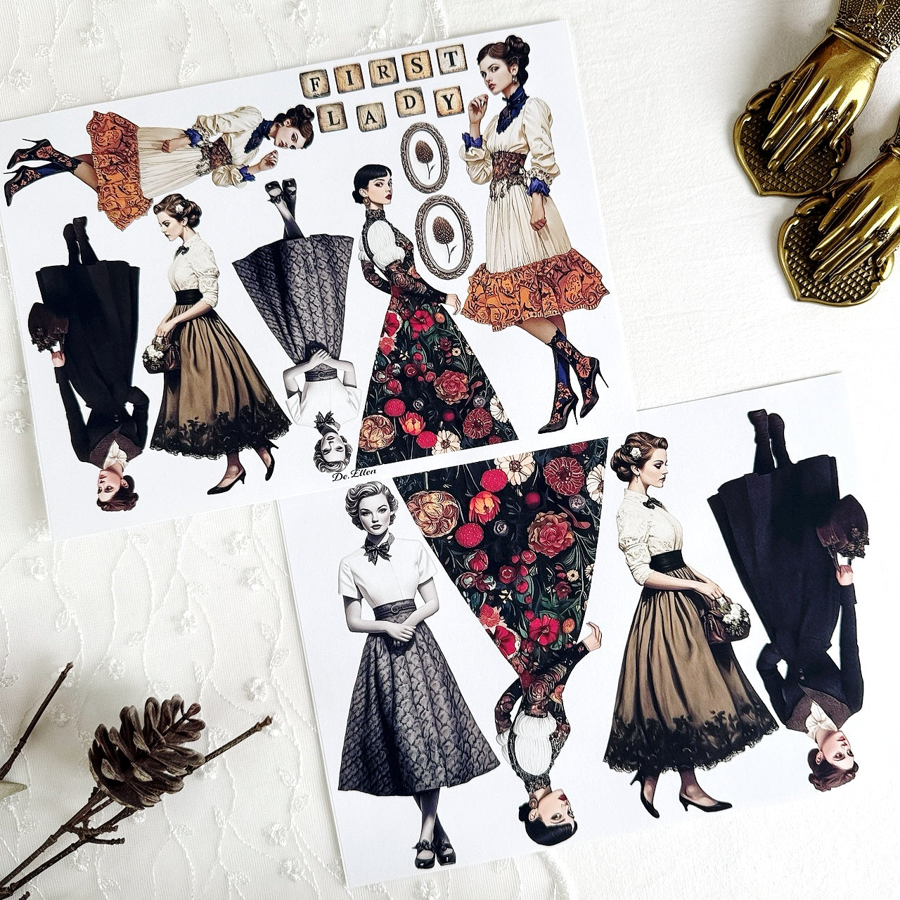 Character - Winter&Spring (인물 - 겨울&봄) set pack